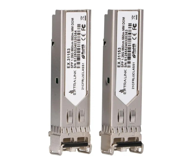 ExtraLink SFP 1.25G 2-pack  LC/UPC 550m multi mode - 1542977 - zdjęcie